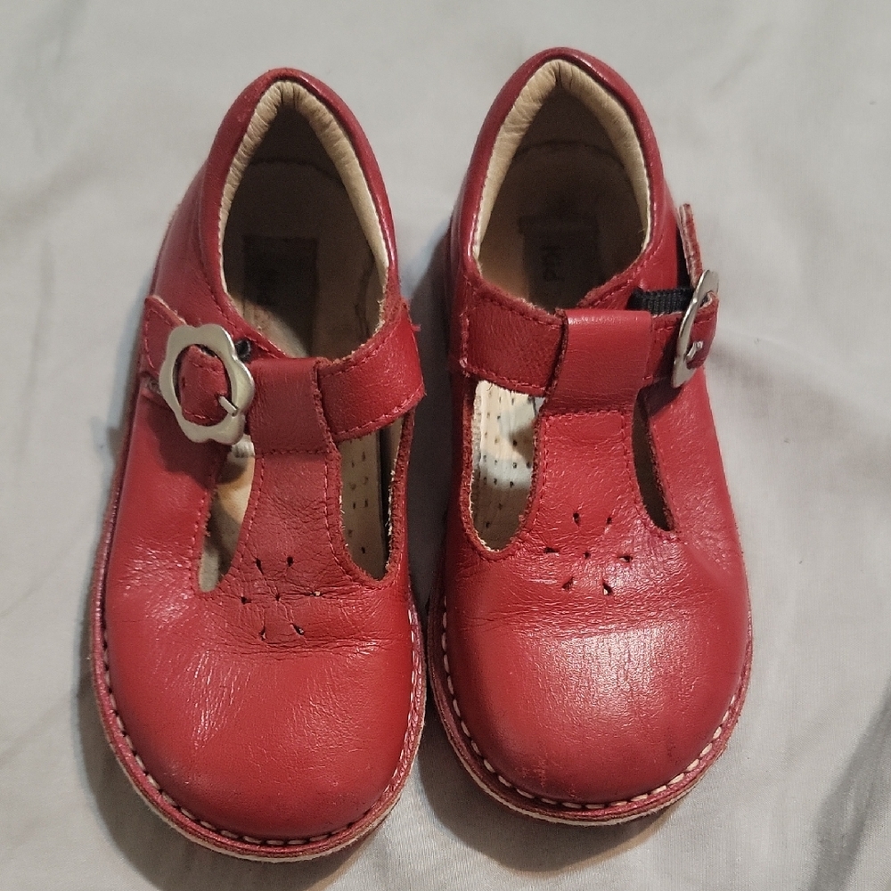 Kids Red Mary Janes
